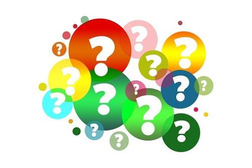 Question Mark Bubbles