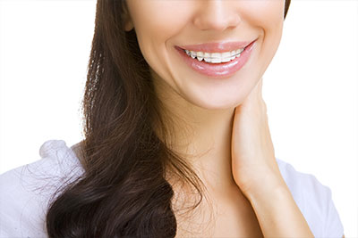 Redhead with Braces Smiling